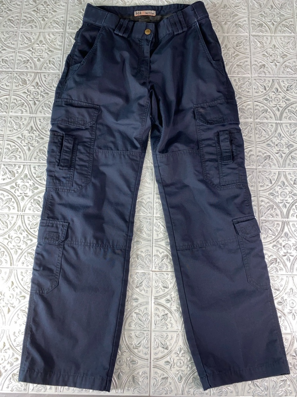 5.11 Tactical Women's Taclite EMS Cargo Pants Navy Ripstop Utility 6 Regular